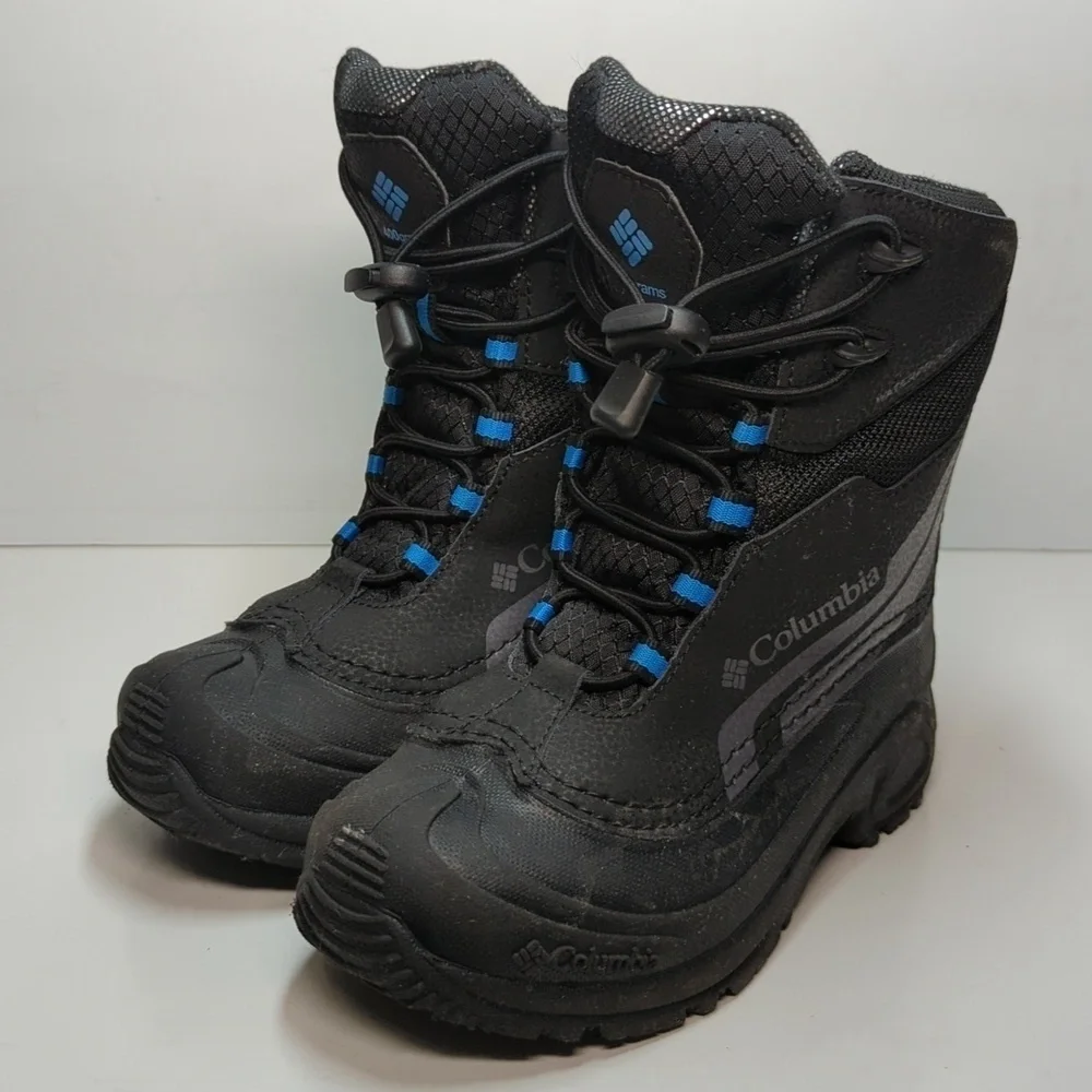Columbia Bugaboot Plus IV Omni heat 400g rain snow boot little kids size 1 EU 32